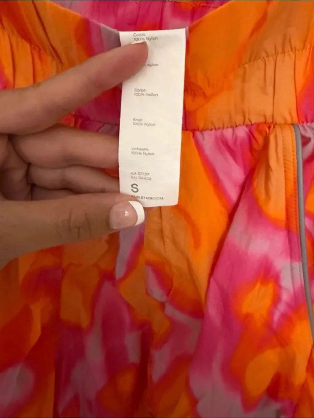 Fabletics vibrant orange